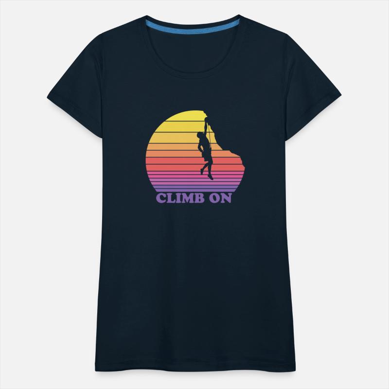 Climb on the rock