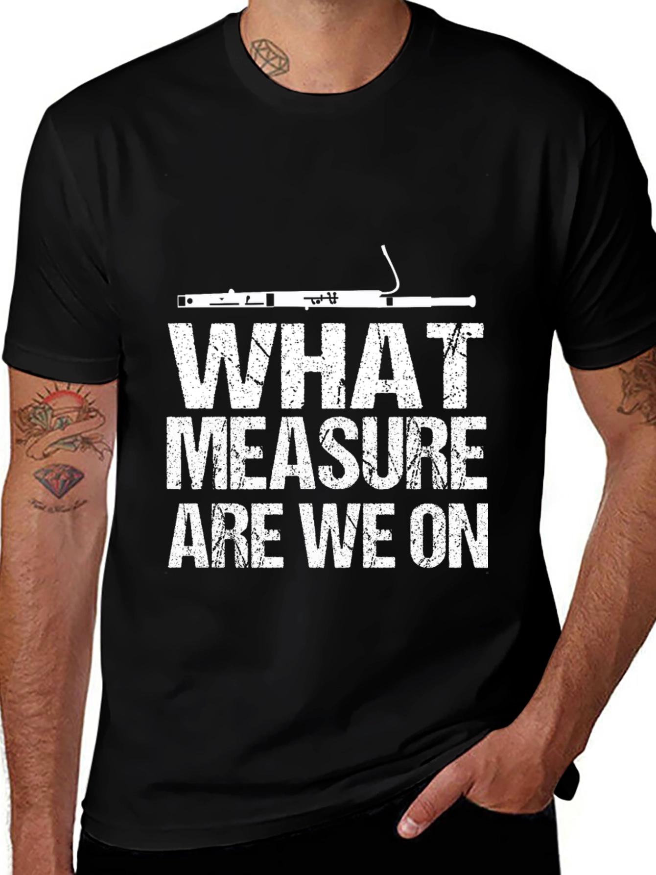 What Measure Are We On? Bassoon T-Shirt