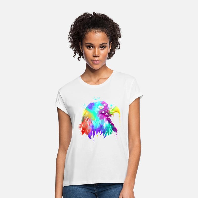 Colorful American Bird Bald Eagle Head For Earth