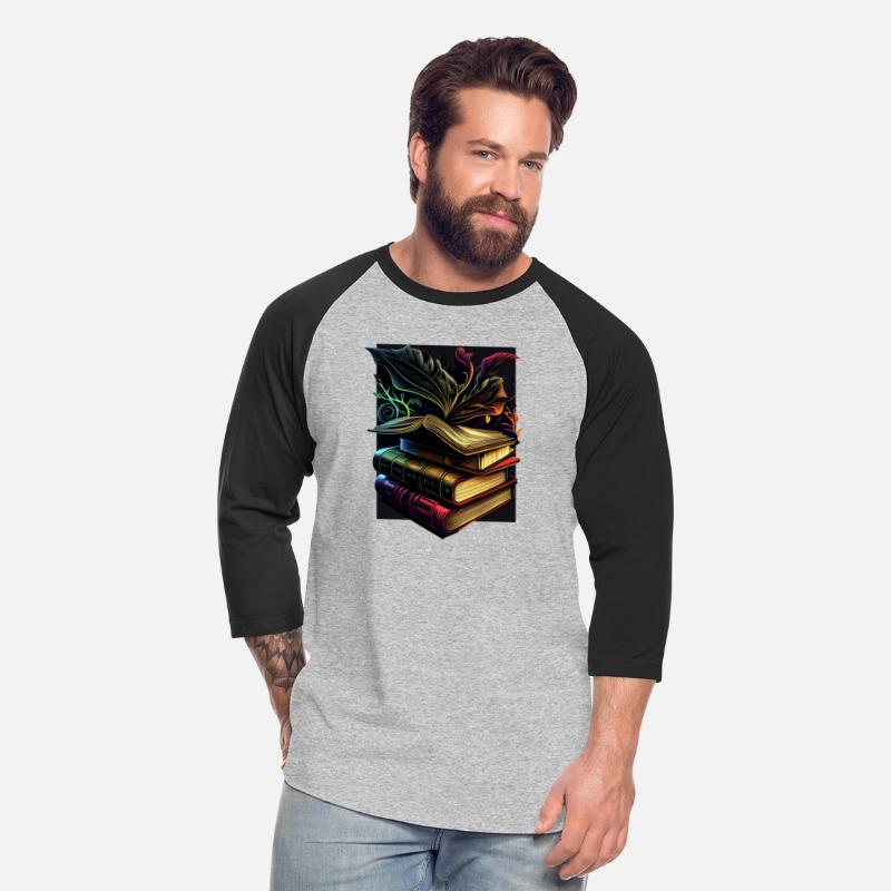 Colorful Book Stacks Design - Eye-Catching Style