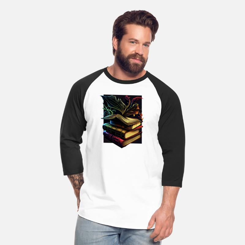 Colorful Book Stacks Design - Eye-Catching Style