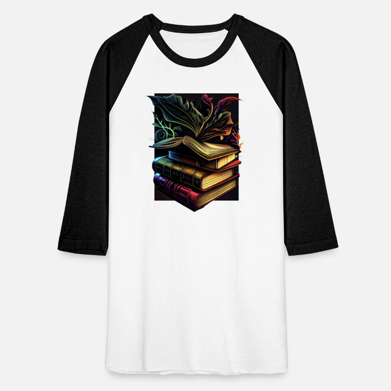 Colorful Book Stacks Design - Eye-Catching Style