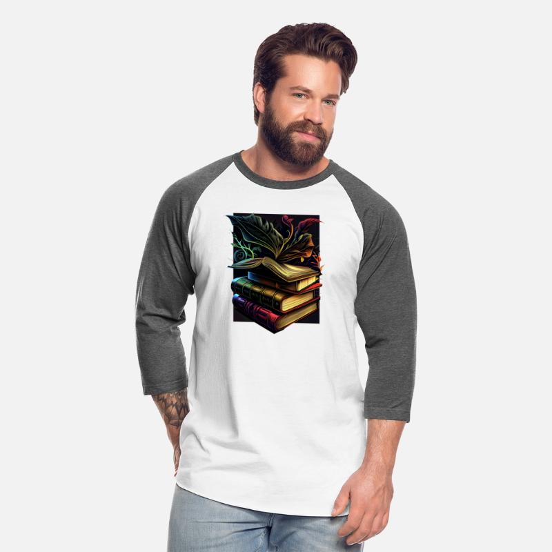 Colorful Book Stacks Design - Eye-Catching Style