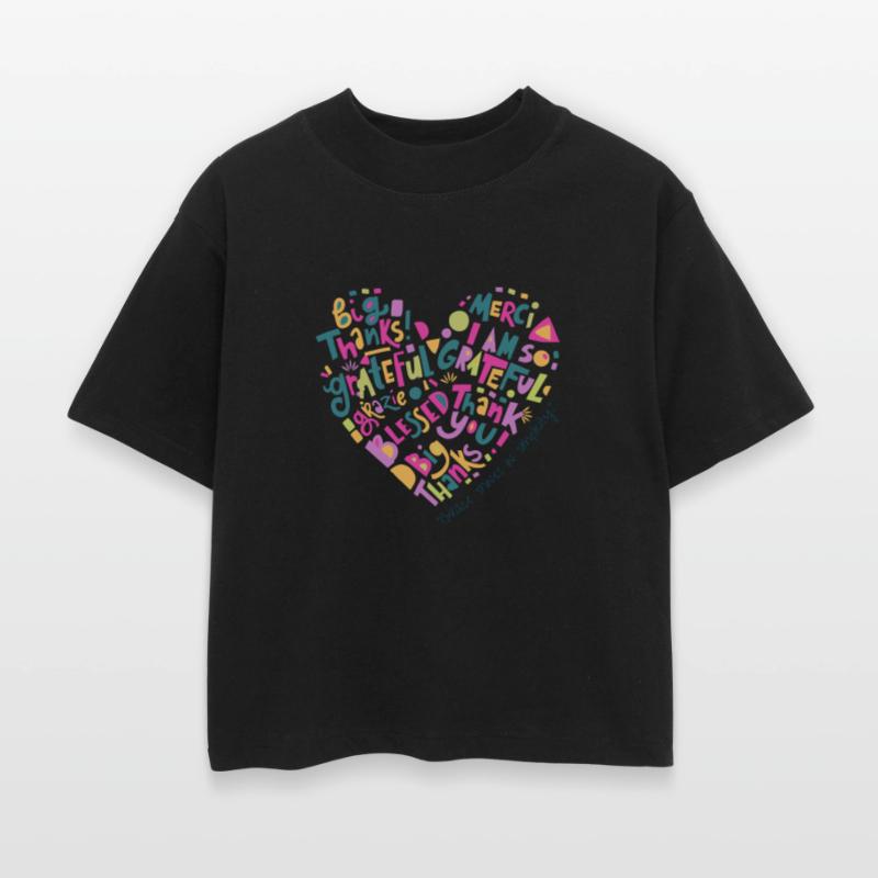 Colorful Gratitude Heart