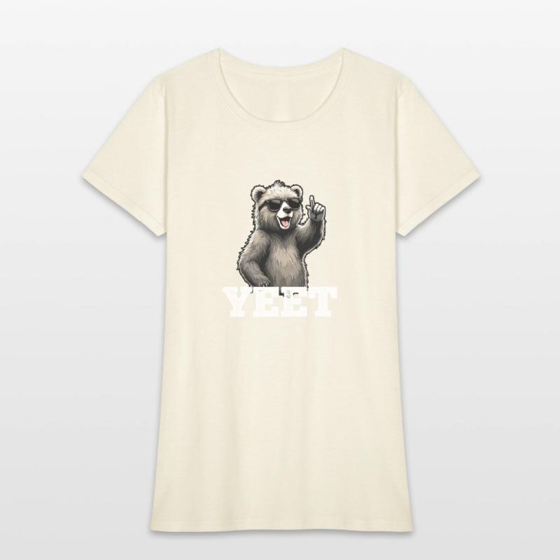 Cool Bear "Yeet" Vibes - Trendy Funtee