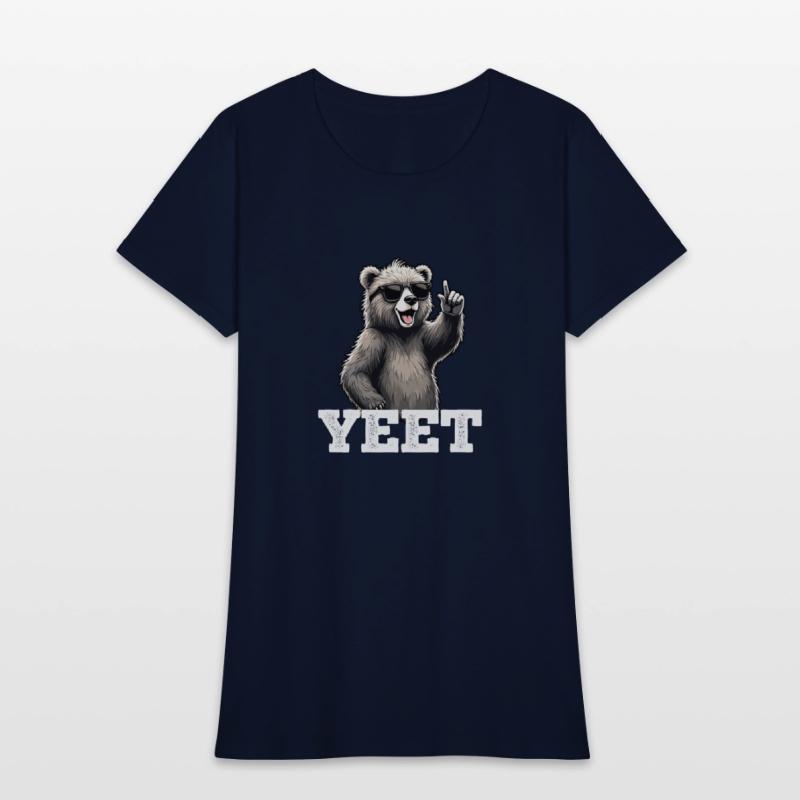 Cool Bear "Yeet" Vibes - Trendy Funtee