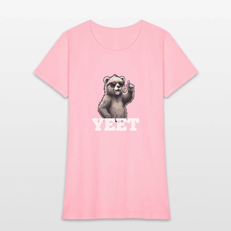 Cool Bear "Yeet" Vibes - Trendy Funtee