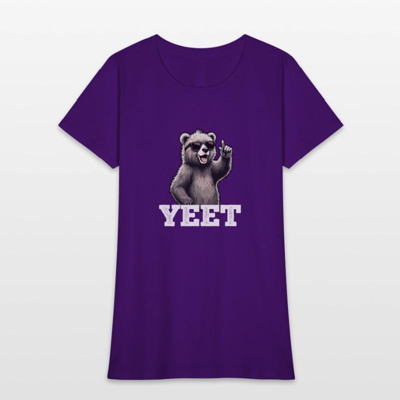 Cool Bear "Yeet" Vibes - Trendy Funtee