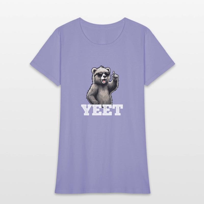 Cool Bear "Yeet" Vibes - Trendy Funtee
