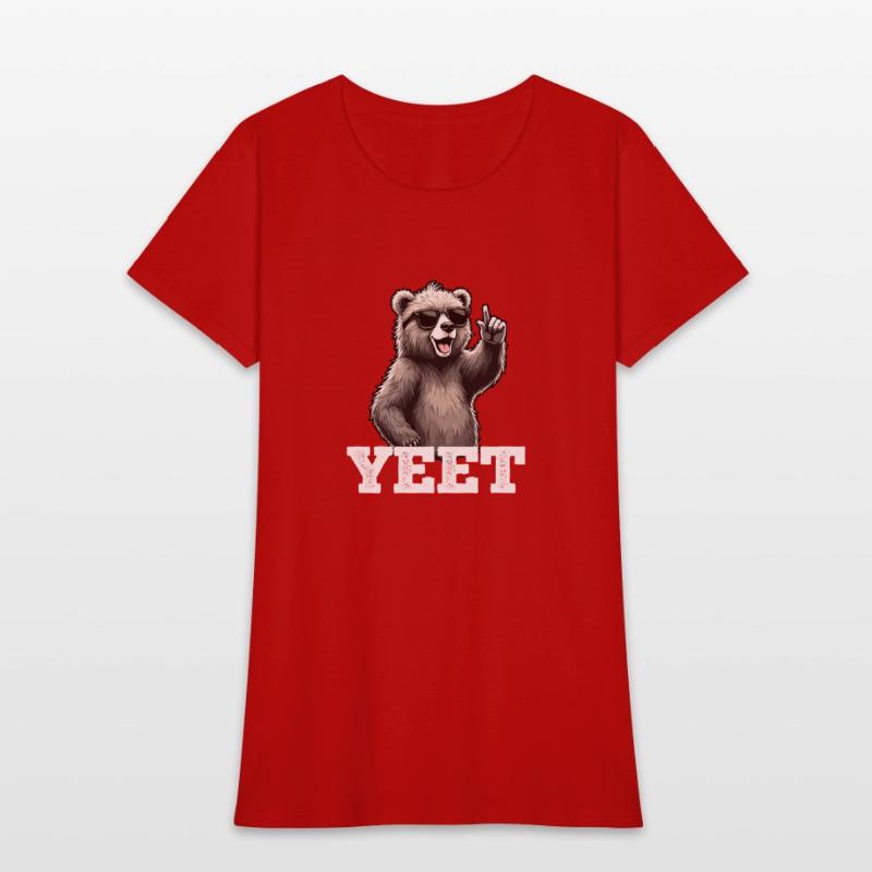 Cool Bear "Yeet" Vibes - Trendy Funtee