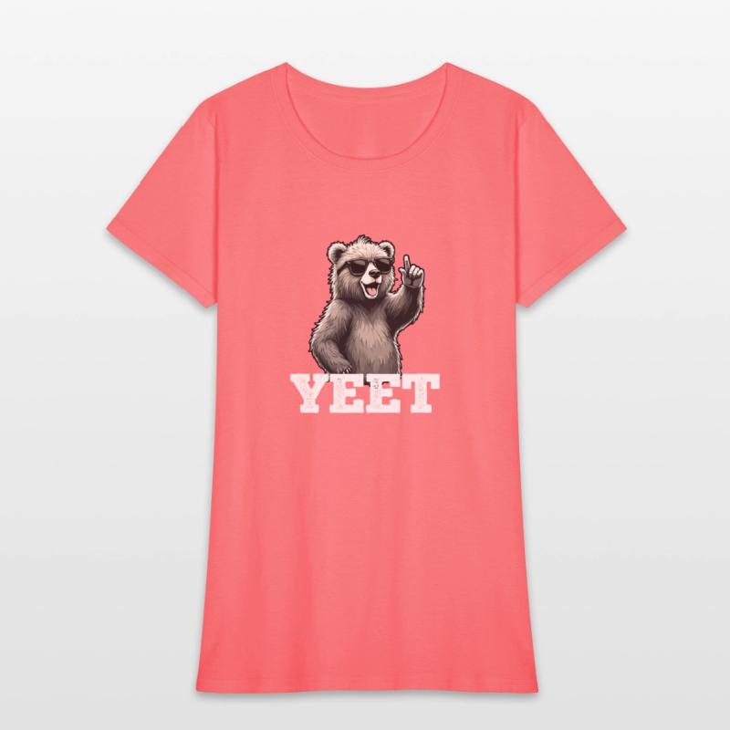 Cool Bear "Yeet" Vibes - Trendy Funtee