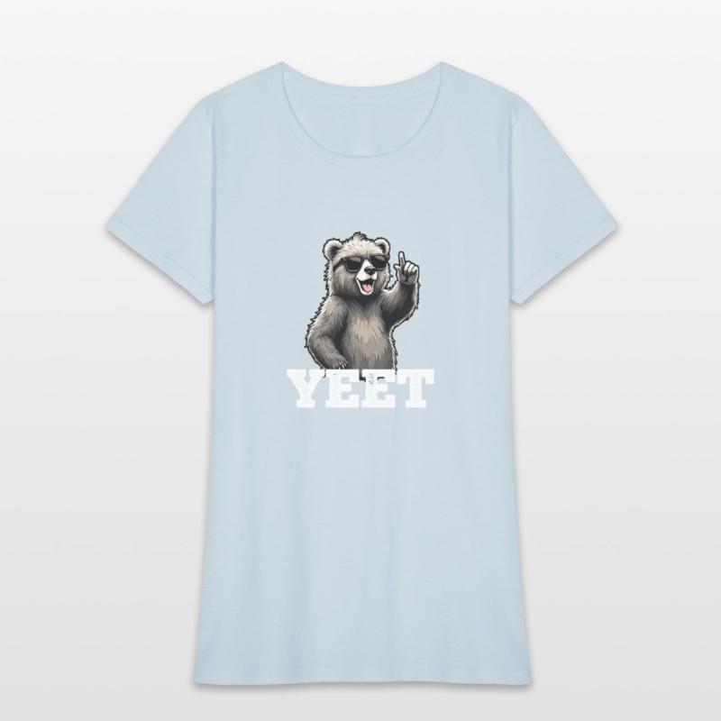 Cool Bear "Yeet" Vibes - Trendy Funtee