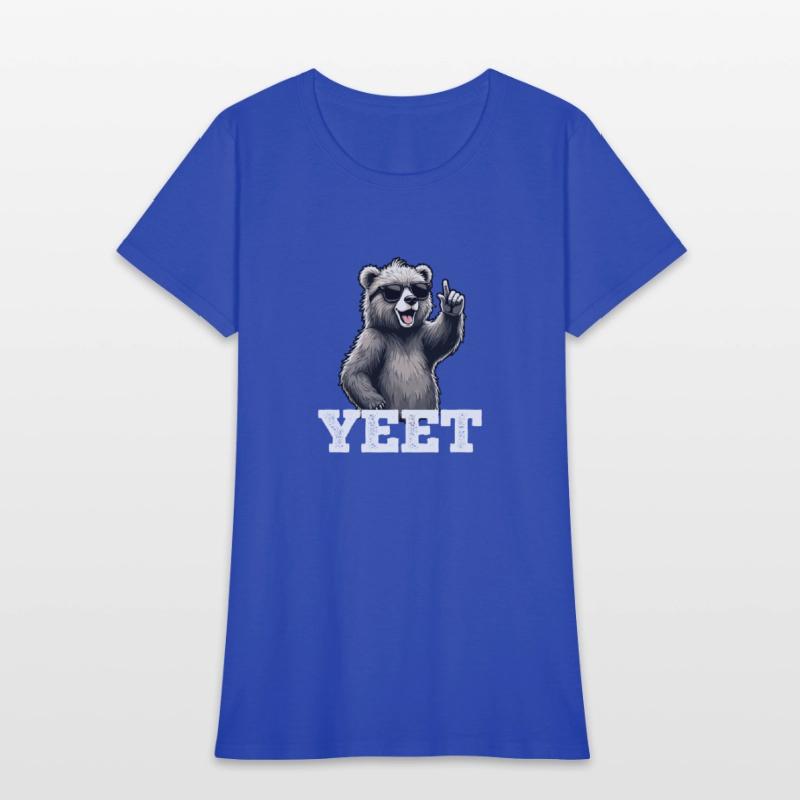 Cool Bear "Yeet" Vibes - Trendy Funtee