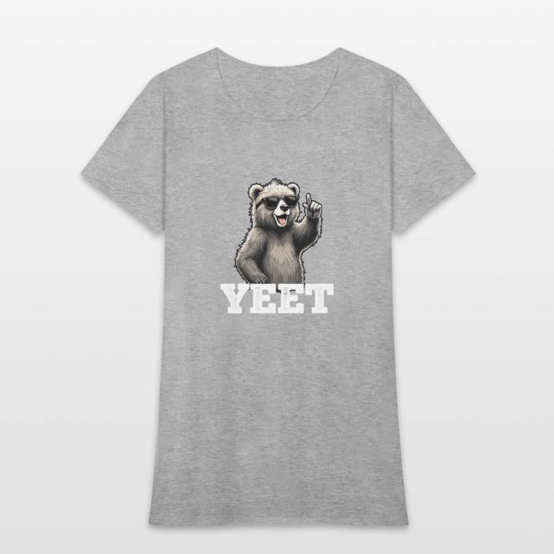 Cool Bear "Yeet" Vibes - Trendy Funtee