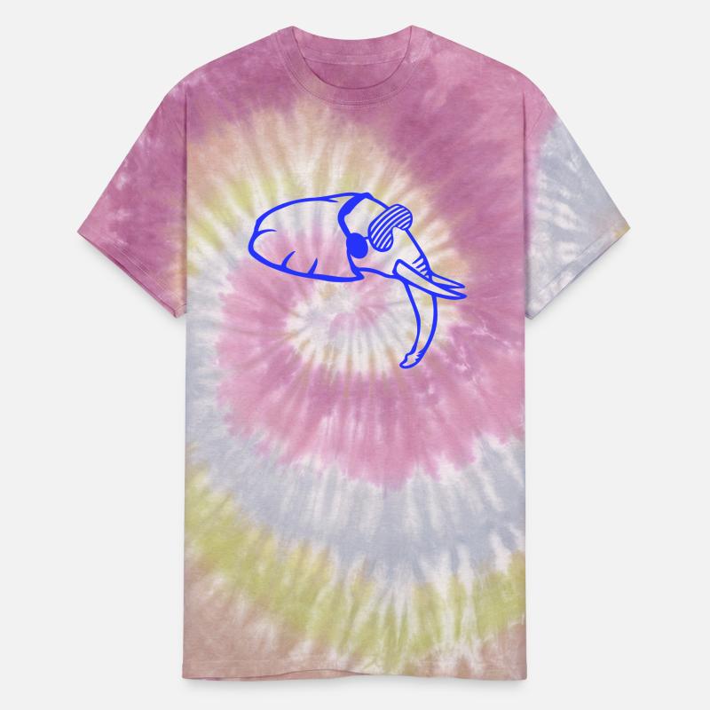 Cool DJ Elephant Head Party Animal Music Face Fun