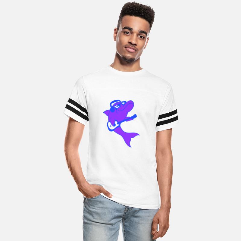 Cool Dolphin Playing Guitar Headphone Sunglasses