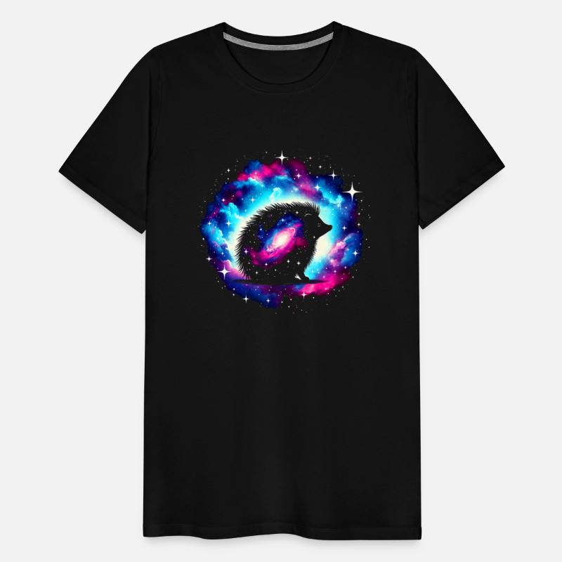 Cool Hedgehog Galaxy Space Art
