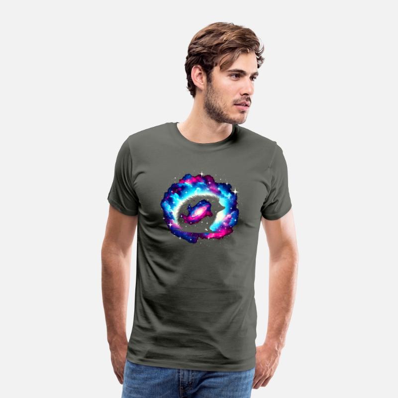 Cool Hedgehog Galaxy Space Art