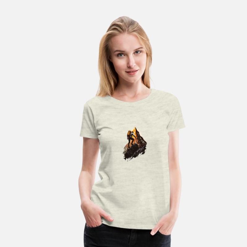 Cool Hiker Mountain Peak, Adventure Lover, Outdoor