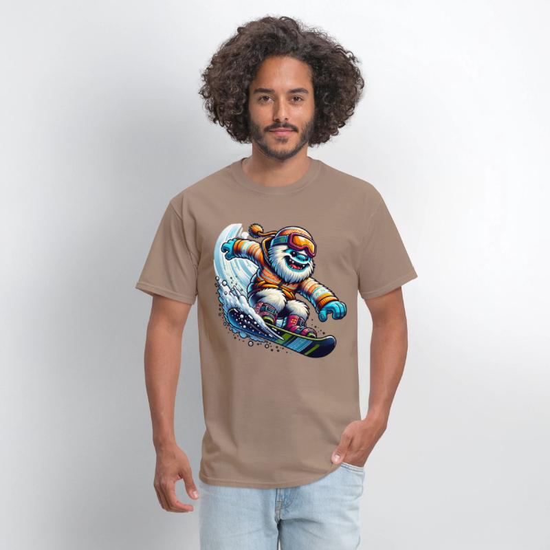 Cool Snowboarding Yeti Adventure