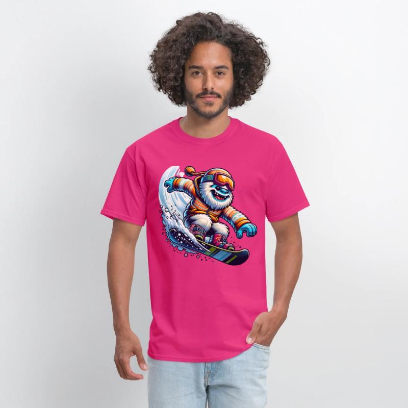 Cool Snowboarding Yeti Adventure