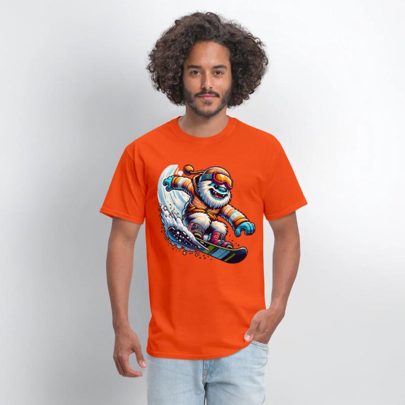 Cool Snowboarding Yeti Adventure