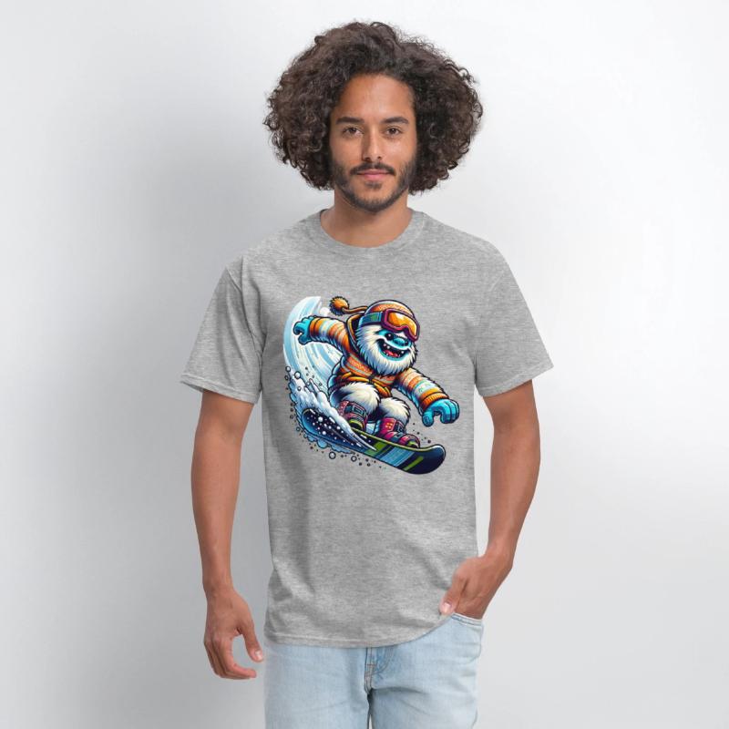 Cool Snowboarding Yeti Adventure