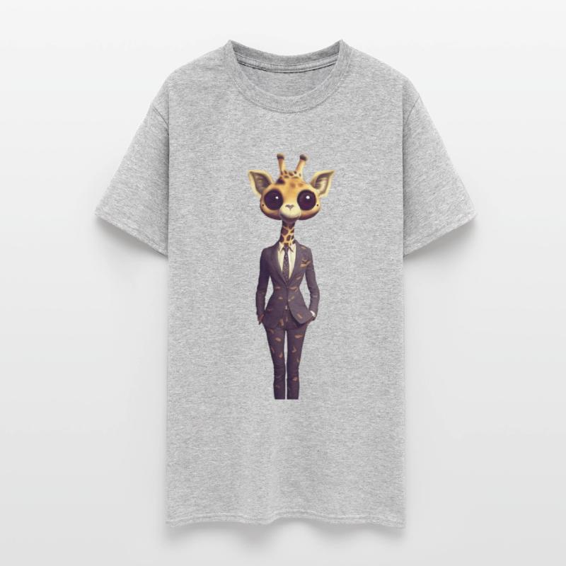 CoolNimals cute female Giraffe wearing a suit