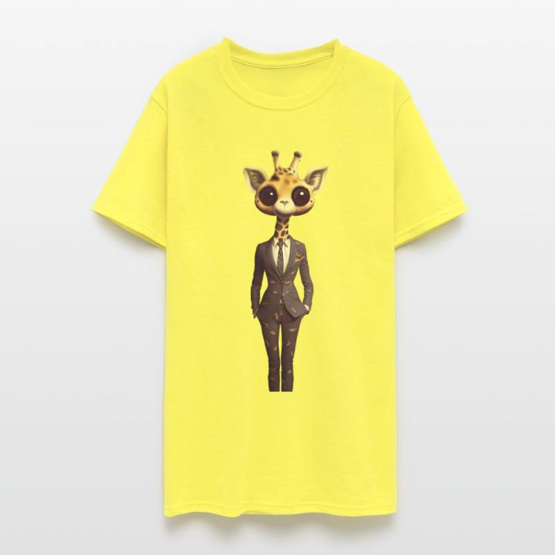 CoolNimals cute female Giraffe wearing a suit