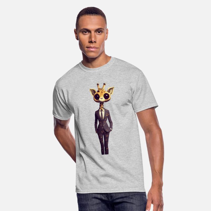 CoolNimals cute female Giraffe wearing a suit