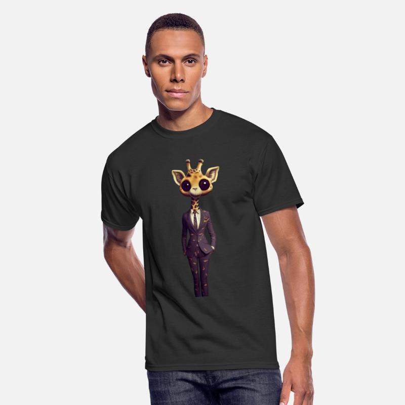 CoolNimals cute female Giraffe wearing a suit