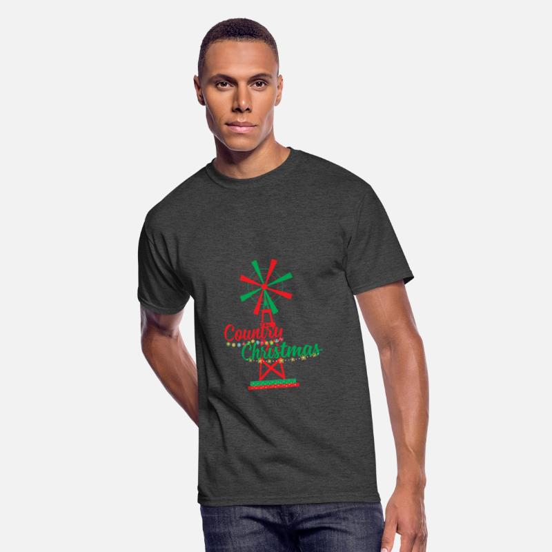 Country Christmas Windmill With Ornaments