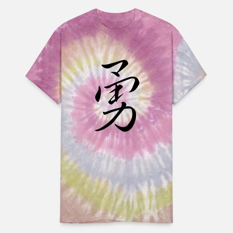 "Courage" in japanese, chinese Characters, Kanji