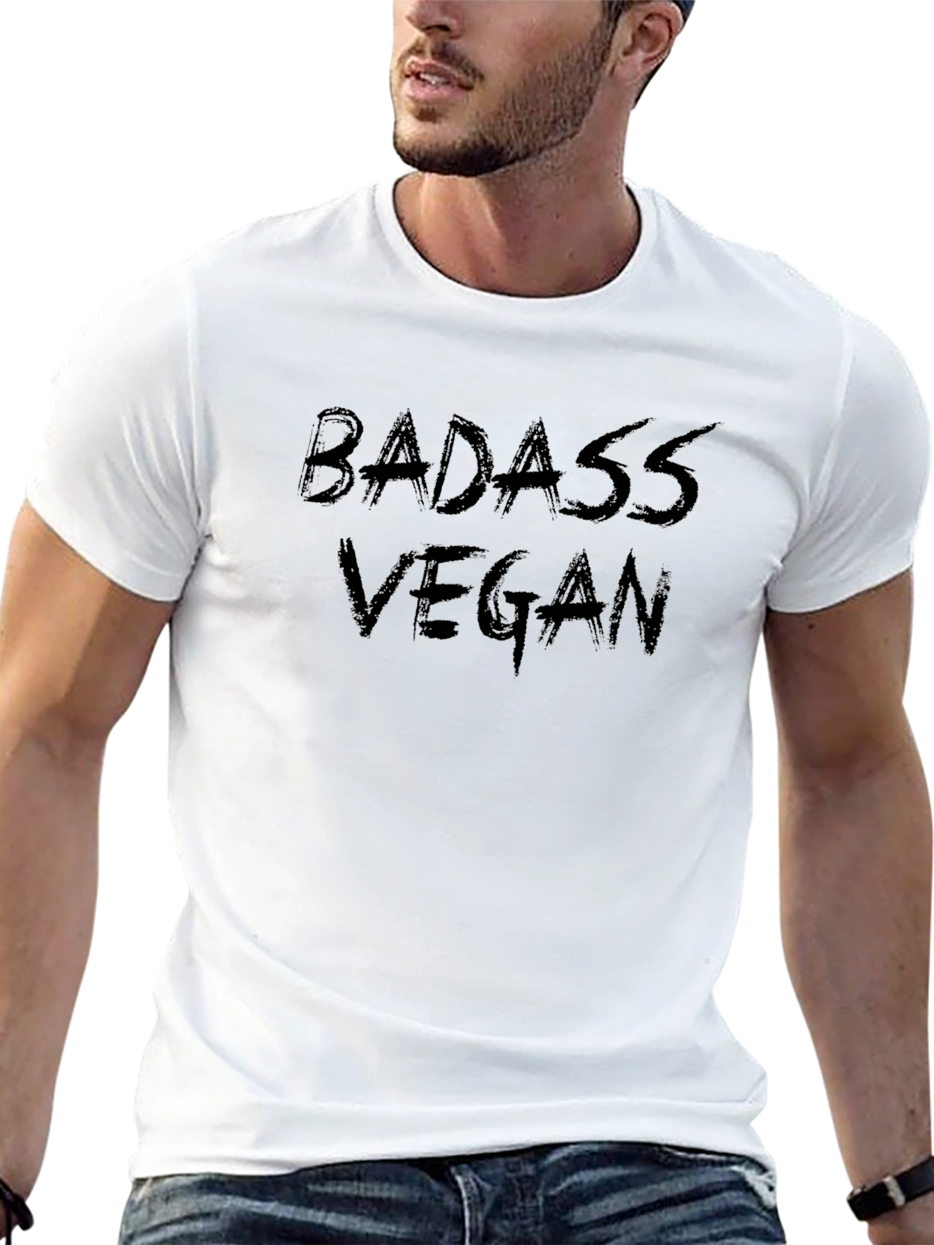Badass Vegan Black T-Shirt
