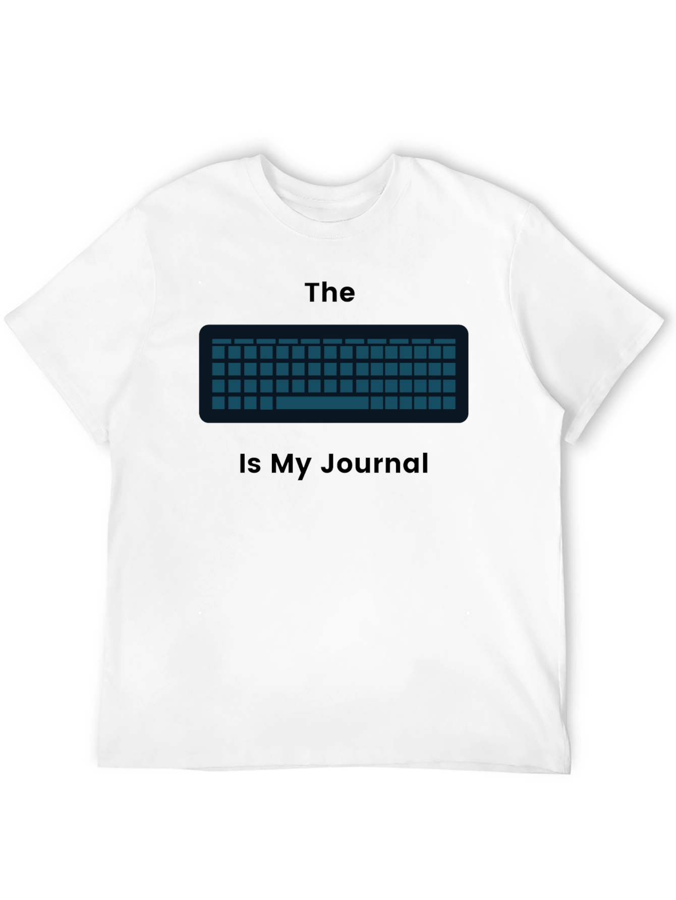 The Keyboard Is My Journal T-Shirt