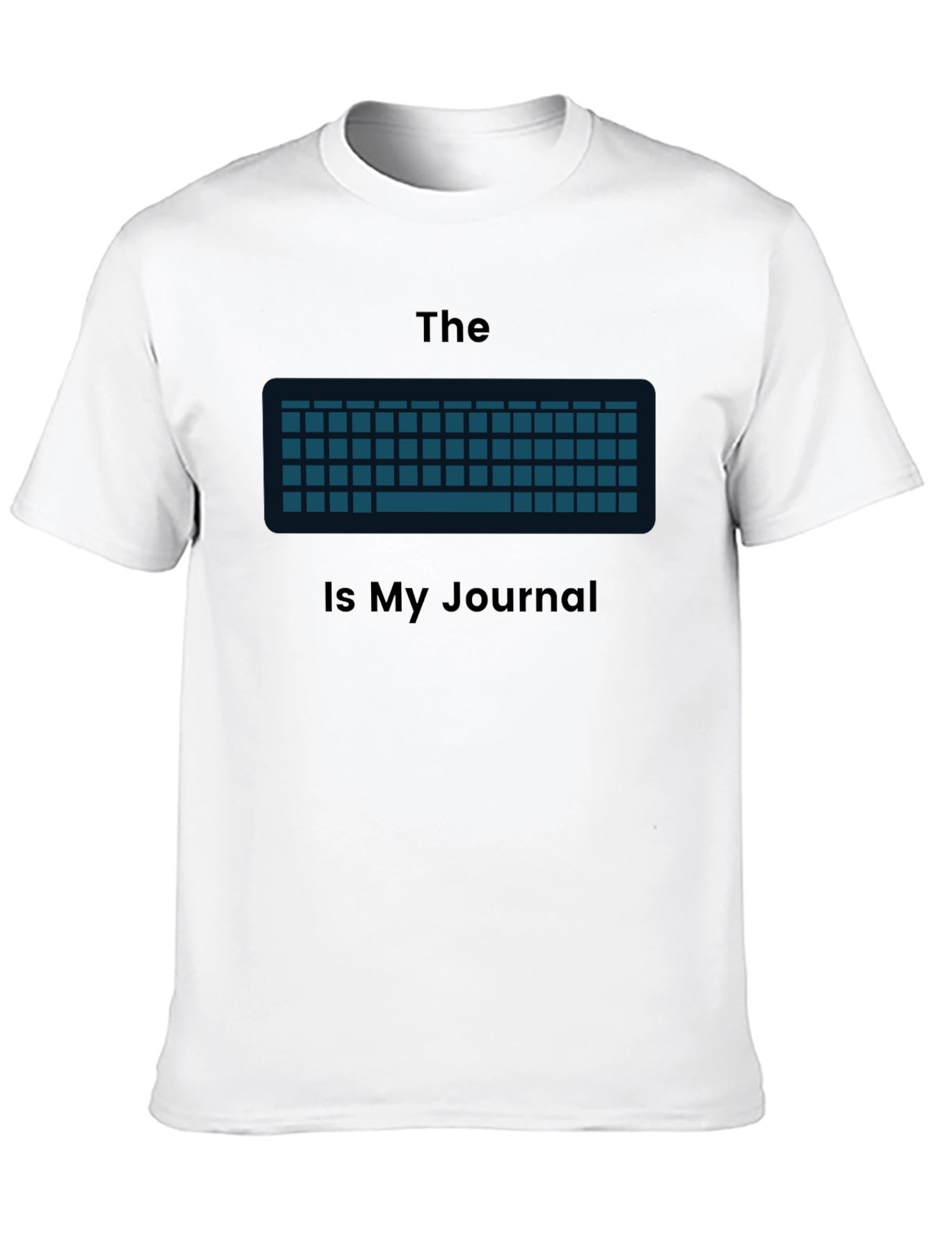 The Keyboard Is My Journal T-Shirt