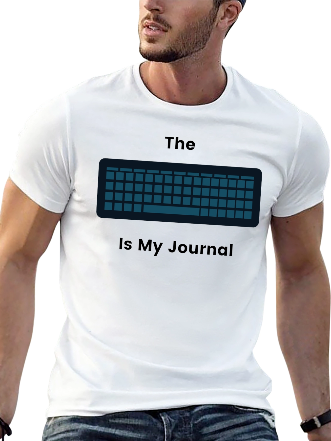 The Keyboard Is My Journal T-Shirt