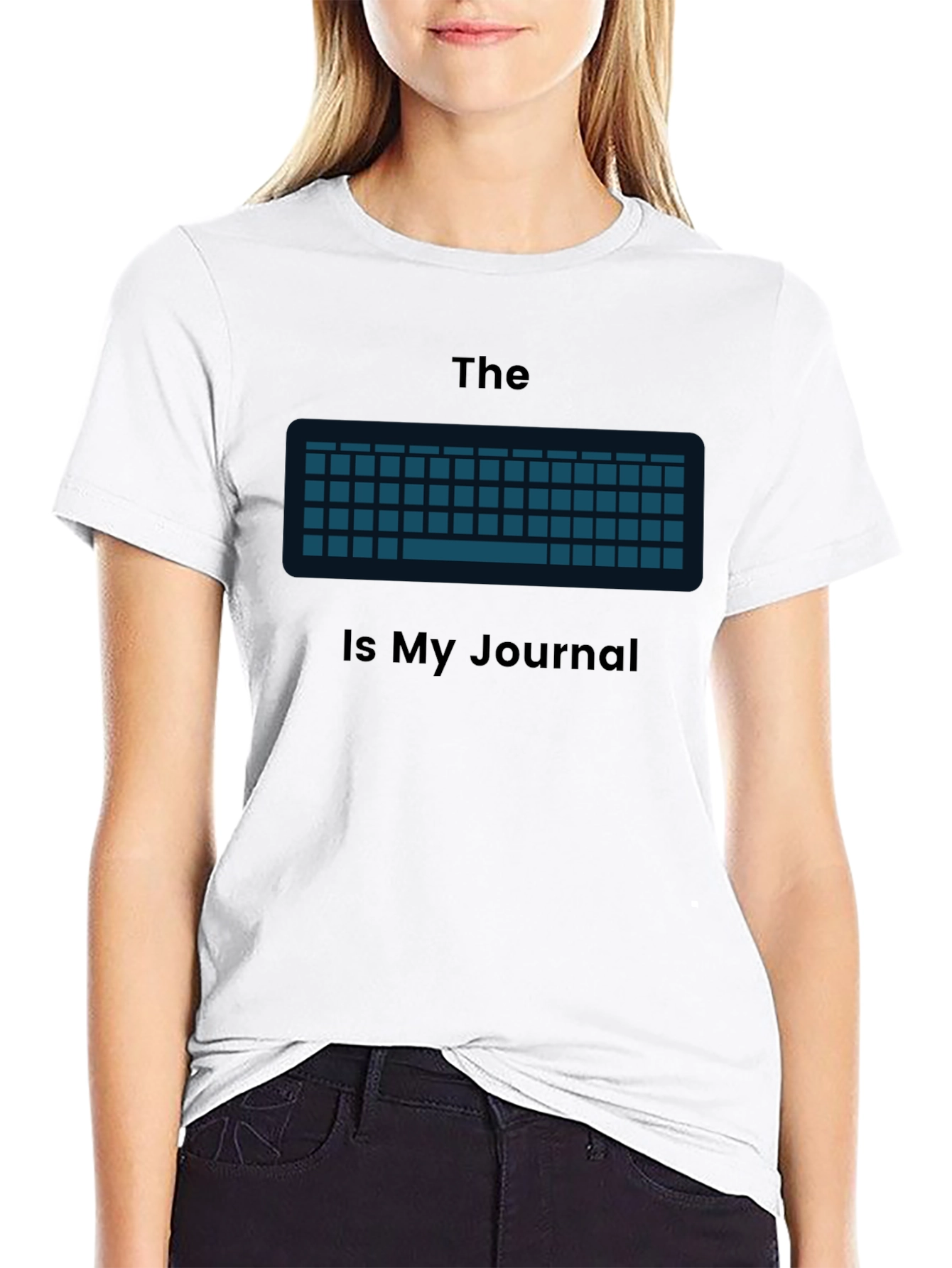 The Keyboard Is My Journal T-Shirt