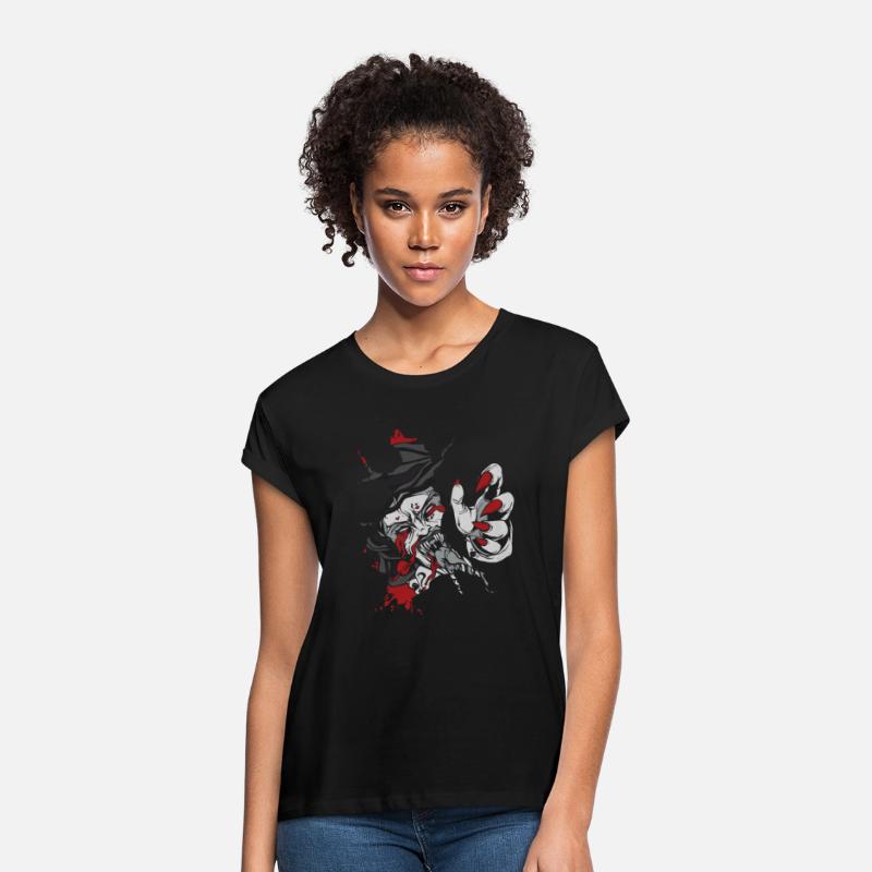 Creepy Witch Demon Signs Motif