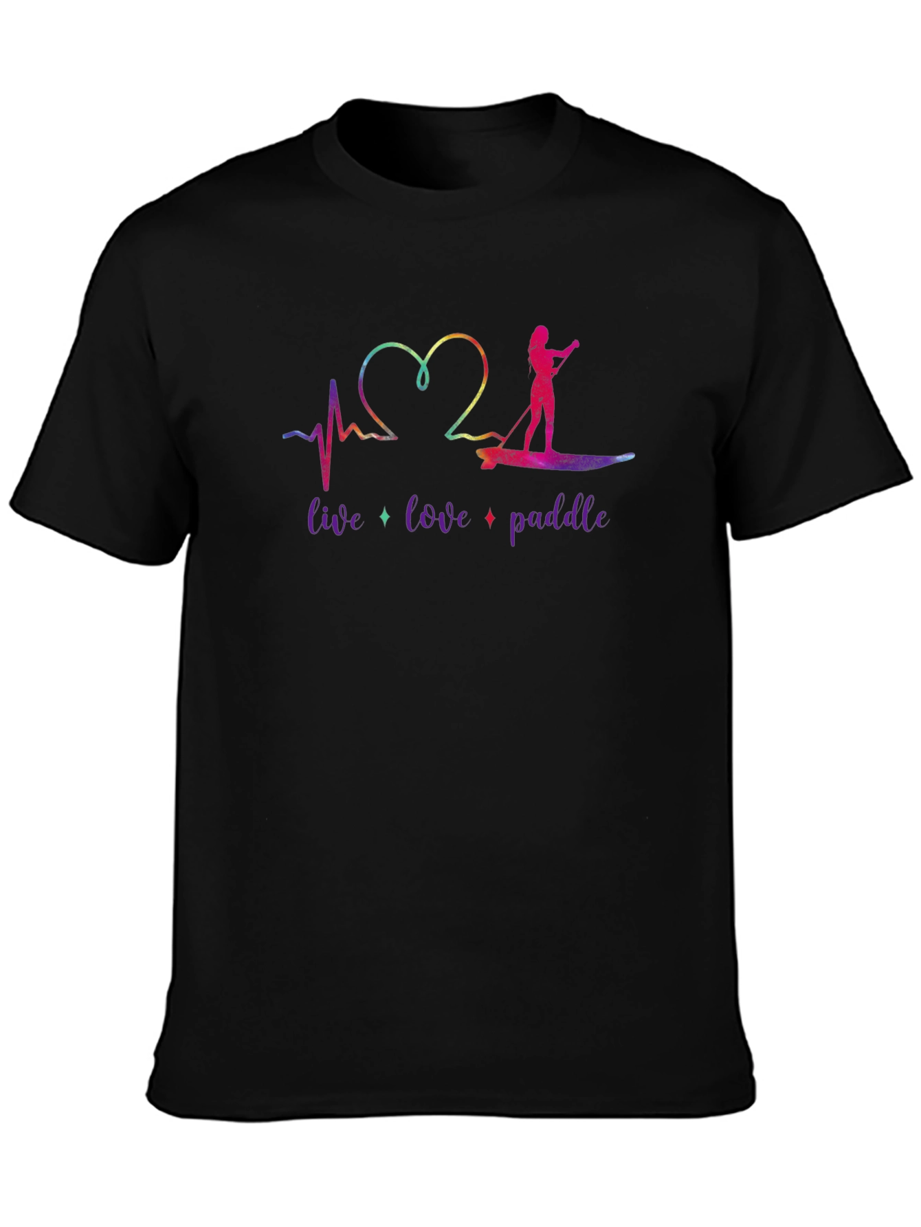 Live Love Paddle Graphic T-Shirt