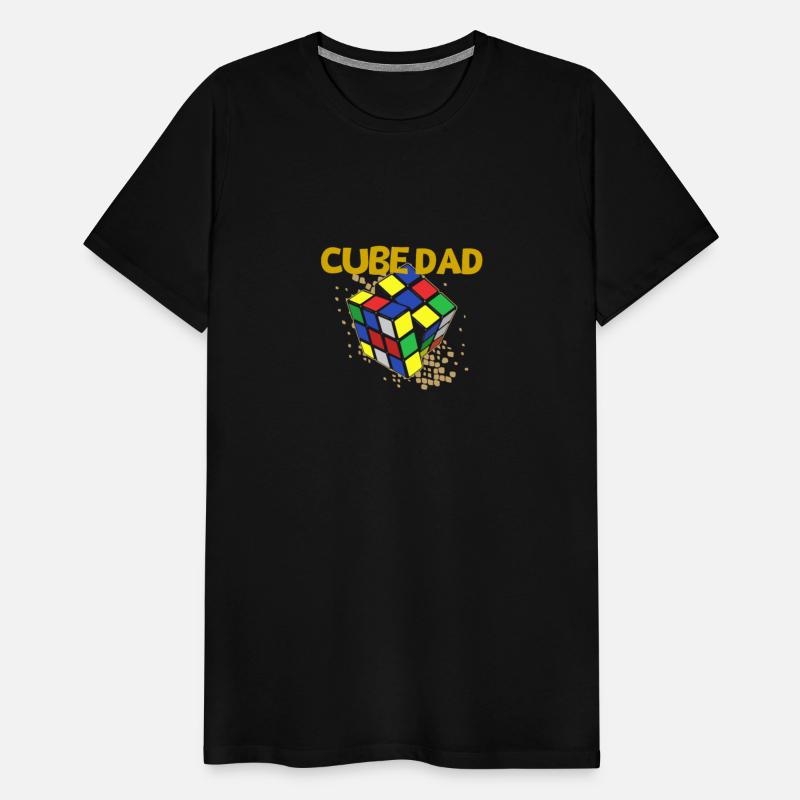 Cube Dad Funny Men Speed Cubing
