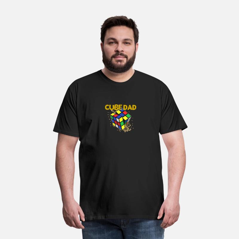 Cube Dad Funny Men Speed Cubing