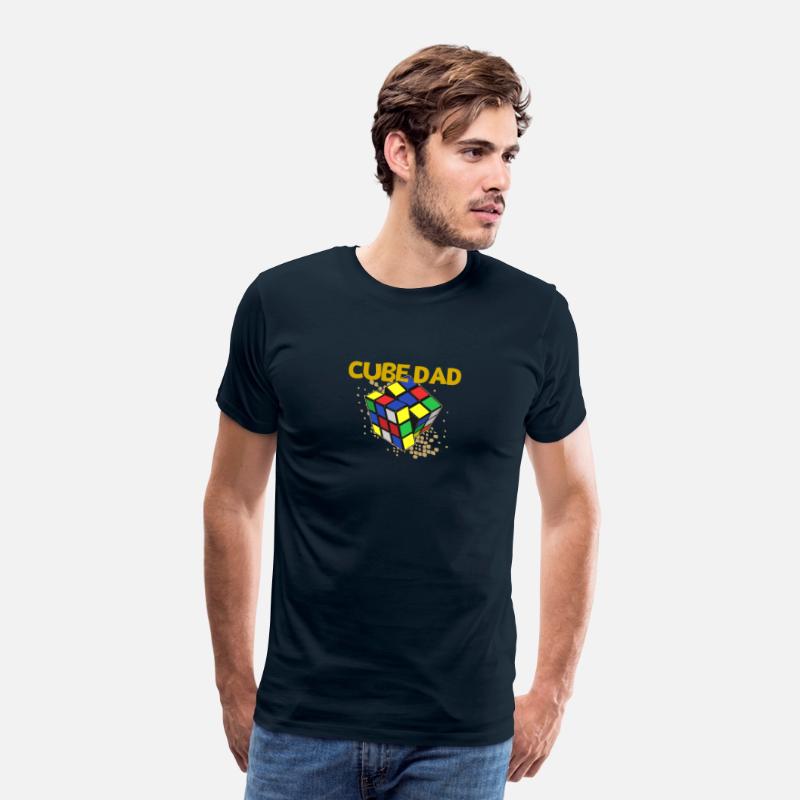 Cube Dad Funny Men Speed Cubing