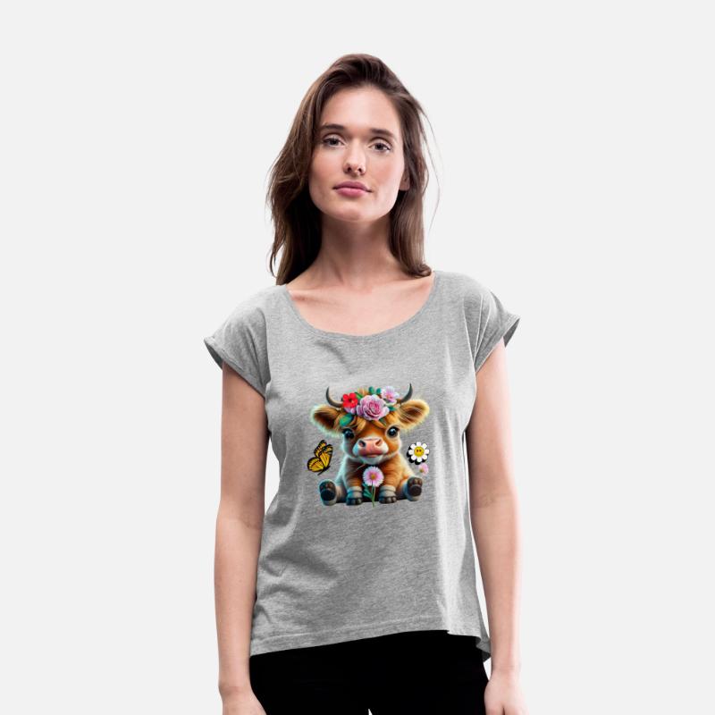 Cute Baby Cow Lover Tee - Adorable Cow Gift