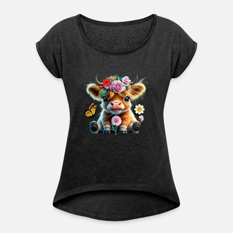 Cute Baby Cow Lover Tee - Adorable Cow Gift