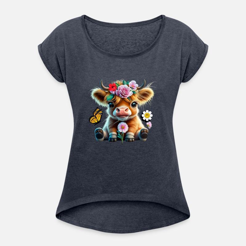 Cute Baby Cow Lover Tee - Adorable Cow Gift