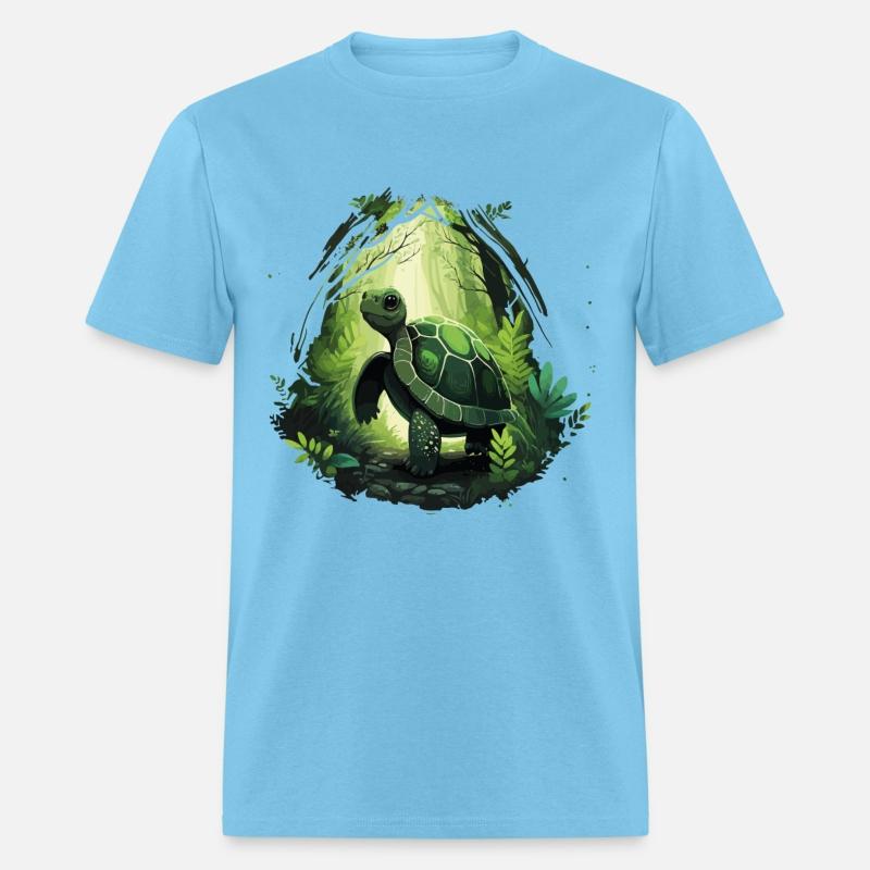 cute forest turtle