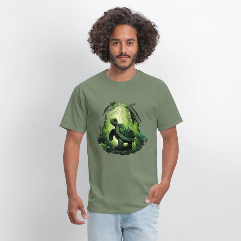 cute forest turtle
