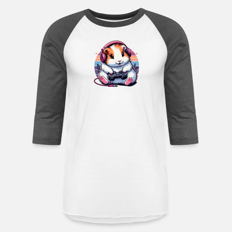 Cute Guinea Pig Fluffy Hamster Video Gamer Control