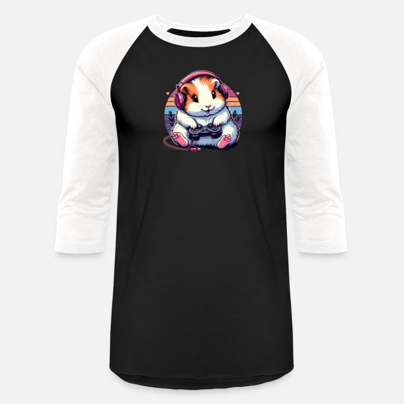 Cute Guinea Pig Fluffy Hamster Video Gamer Control